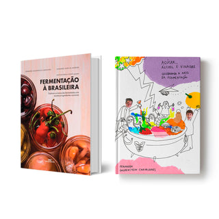 Livro Fermentação à Brasileira + Livro Açúcar, Álcool e Vinagre