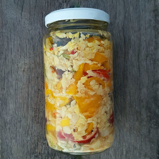 Receita de gengibre e pimenta fermentada