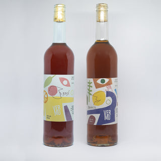 Caixa de vermú branco e rosé (2un)