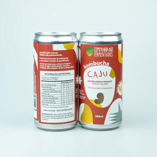 12x Kombucha de caju - 269ml